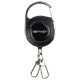 Брелок ретрактор SEVEN TBC-103 Black