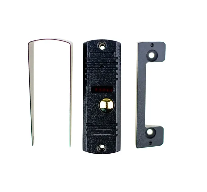Комплект домофону 7 дюймів з панеллю виклику SEVEN DP-7574 Kit black