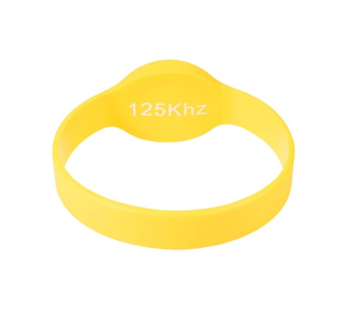 RFID браслет с чипом MIFARE SEVEN R-65 желтый (55 мм)