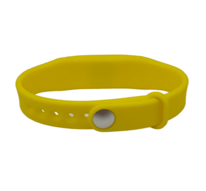 RFID браслет с чипом MIFARE SEVEN R-68 желтый