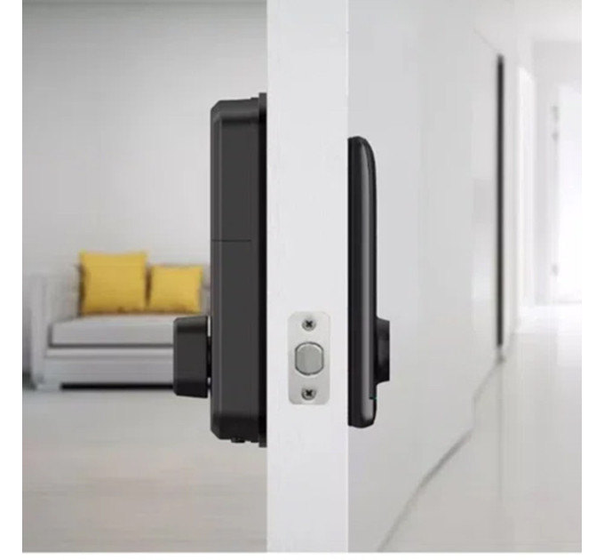 Умный биометрический дверной замок SEVEN LOCK SL-7764BF black