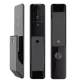 Умный биометрический дверной замок SEVEN LOCK SL-7775BF black