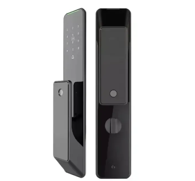 Умный биометрический дверной замок SEVEN LOCK SL-7775BF black