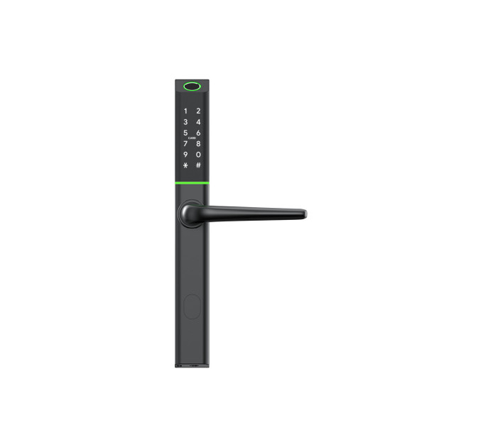 Умный дверной биометрический замок SEVEN LOCK SL-7763BF black