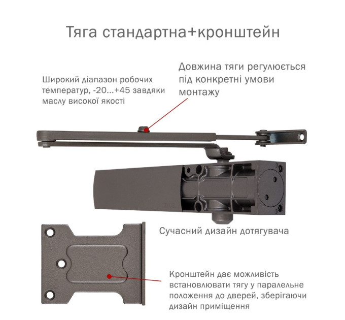 Двигатель двери RYOBI 1200 metallic bronze 80 кг