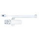 Дотягувач дверей 40-65 кг SEVEN DC-7742HP white (механізм блокування двері)