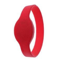 RFID браслет с чипом MIFARE SEVEN R-65 красный (74 мм)