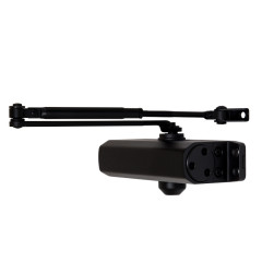 Дотягивающая дверь 40-65 кг SEVEN DC-7742HP black