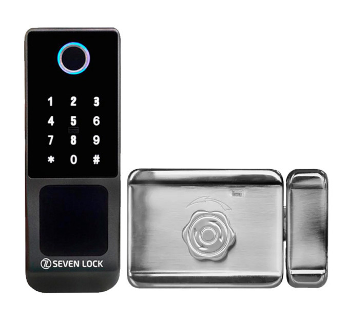 Розумний біометричний замок SEVEN LOCK SL-7770BF