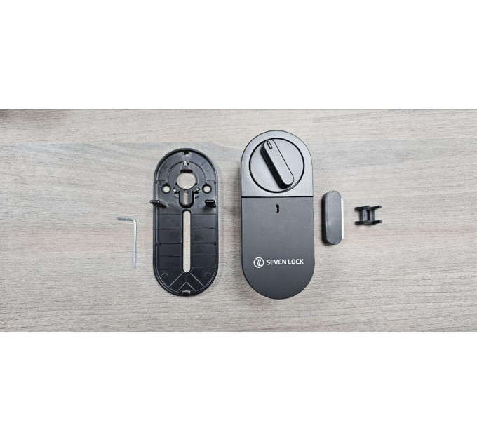 Умный дверной электромоторный замок SEVEN LOCK SL-7772BM