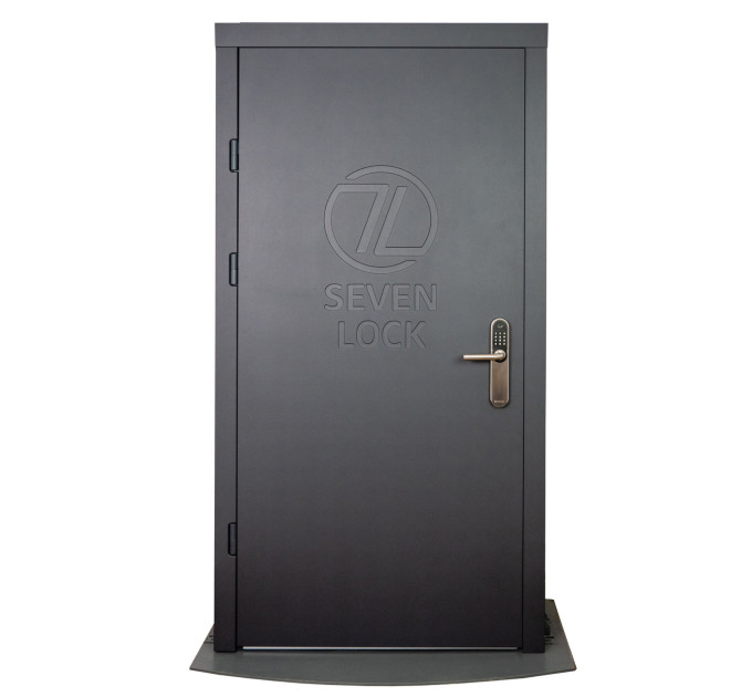 Умный биометрический дверной замок SEVEN LOCK SL-7768BF silver