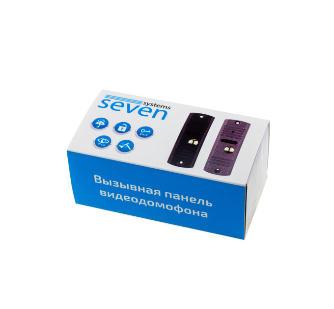 Вызывная панель домофона SEVEN CP-7506 black