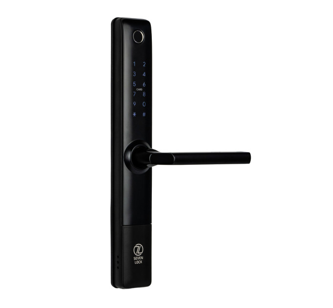 Умный дверной биометрический замок SEVEN LOCK SL-7762BF