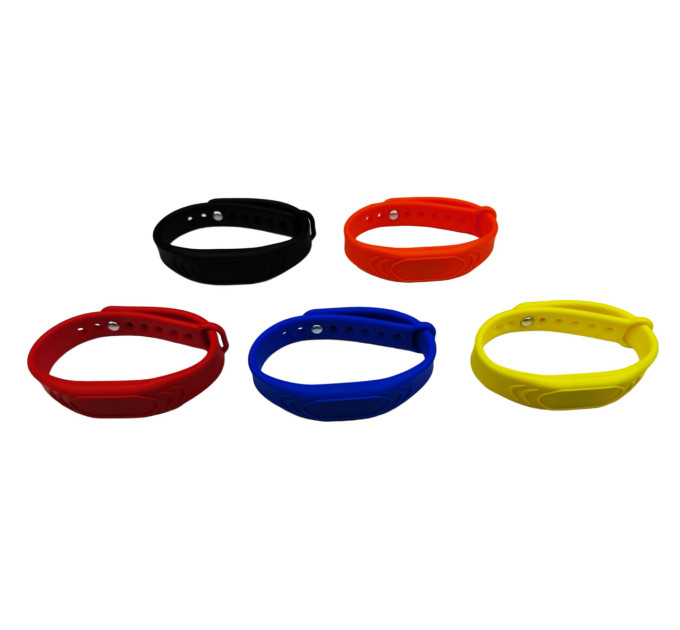 RFID браслет з чипом EM-Marin SEVEN R-63 червоний