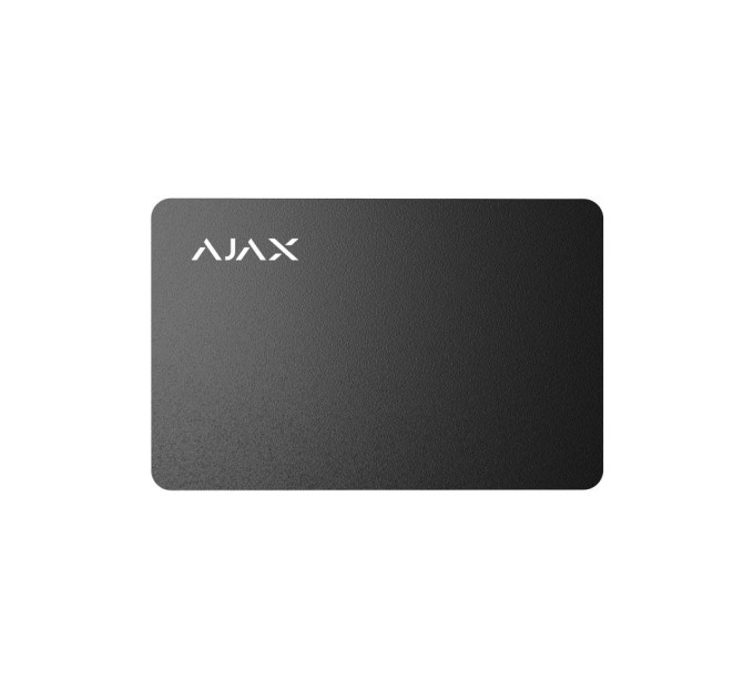 Картка керування Ajax Pass (10pcs) чорна