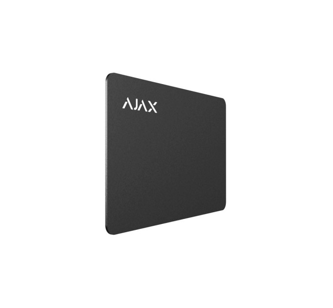 Картка керування Ajax Pass (10pcs) чорна