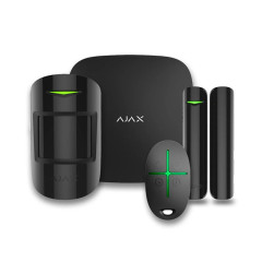 Комплект беспроводной сигнализации Ajax StarterKit Plus черный с WiFi, 2G, 3G и Ethernet