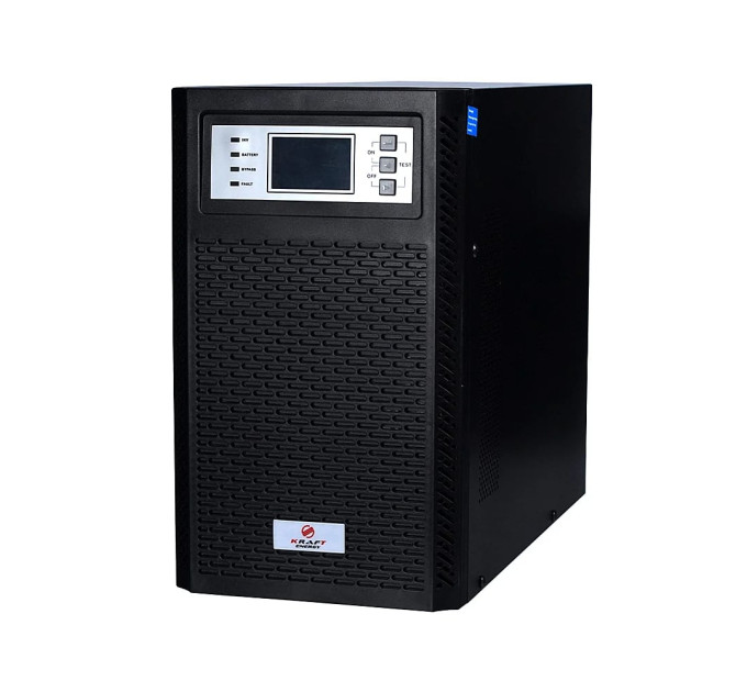 Джерело безперебійного живлення KRF-T3000VA/2400W(LCD) Pro Online UPS Kraft