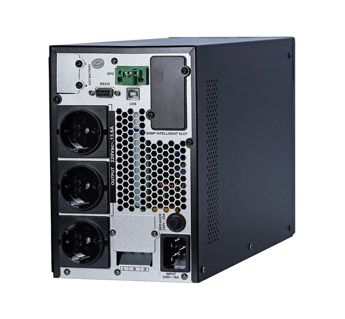Джерело безперебійного живлення KRF-T3000VA/2400W(LCD) Pro Online UPS Kraft