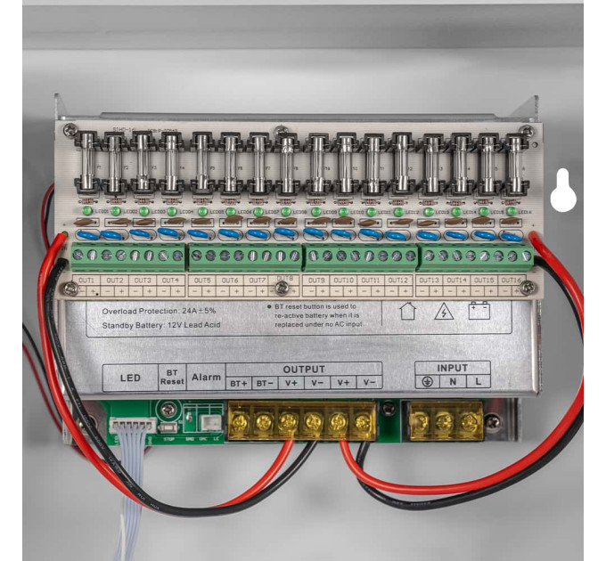 Джерело безперебійного живлення Kraft PSU-1220/16CH