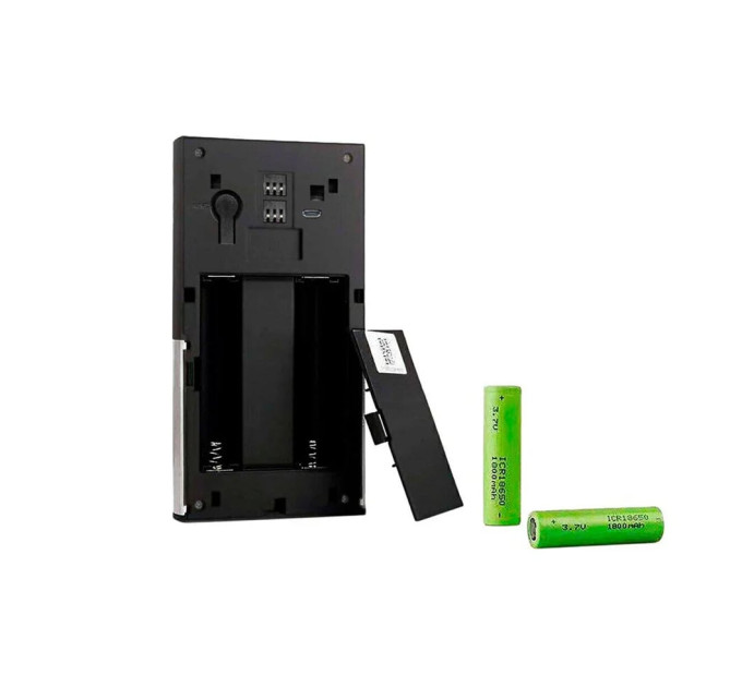 Дверной WiFi звонок 2Mp Light Vision VLC-01IVP Black с ИК-датчиком движения