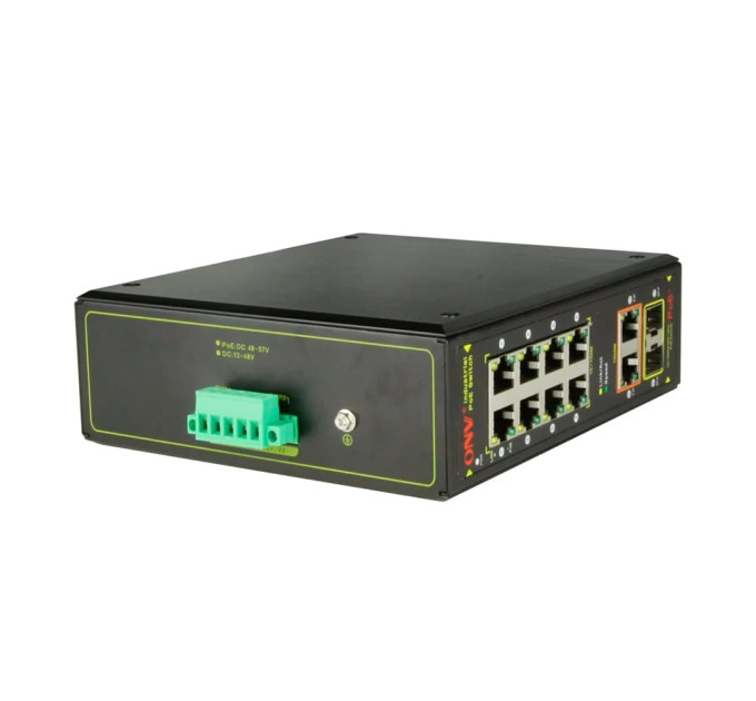 PoE-комутатор 10-портовий гігабітний ONV-IPS7108PF