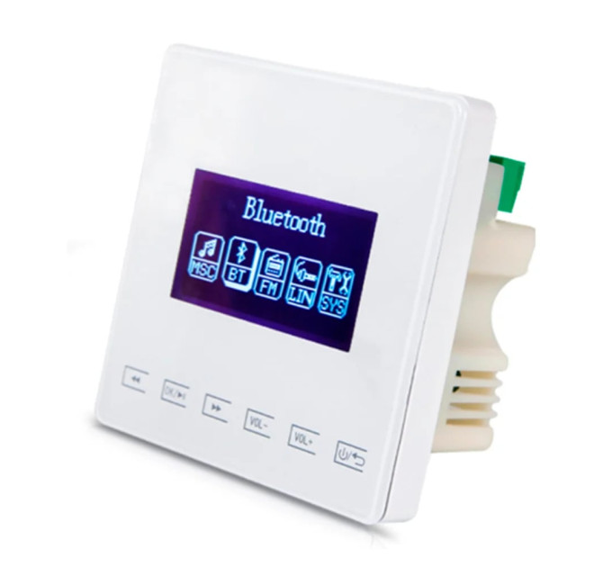 Підсилювач настінний двоканальний CMX A5 Bluetooth/USB/FM 2x15W