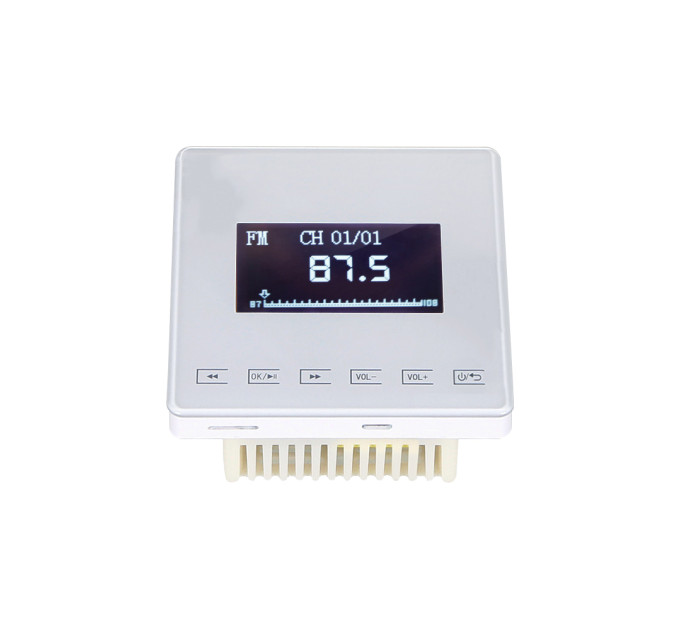 Підсилювач настінний двоканальний CMX A5 Bluetooth/USB/FM 2x15W