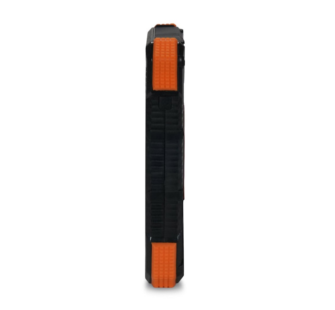 Повербанк с солнечной панелью 20000mAh Power Bank Kraft TPB-1820SLP Orange беспроводная зарядка 18W QC2.0 LED-фонарь