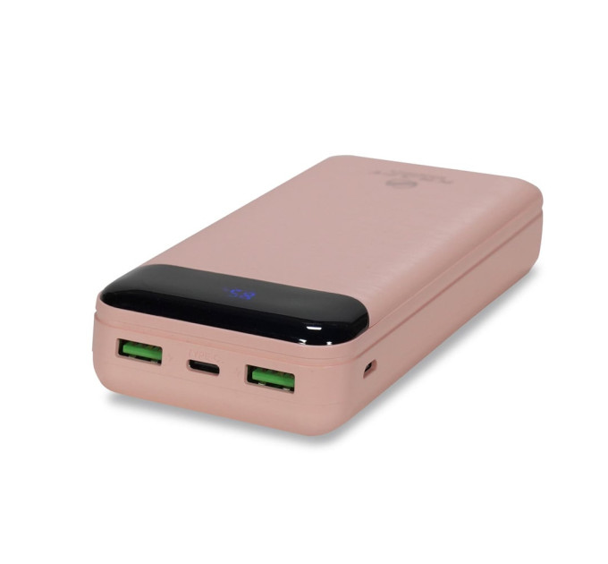 Повербанк 20000mAh Power Bank Kraft TPB-2020 Pink 22.5W QC3.0