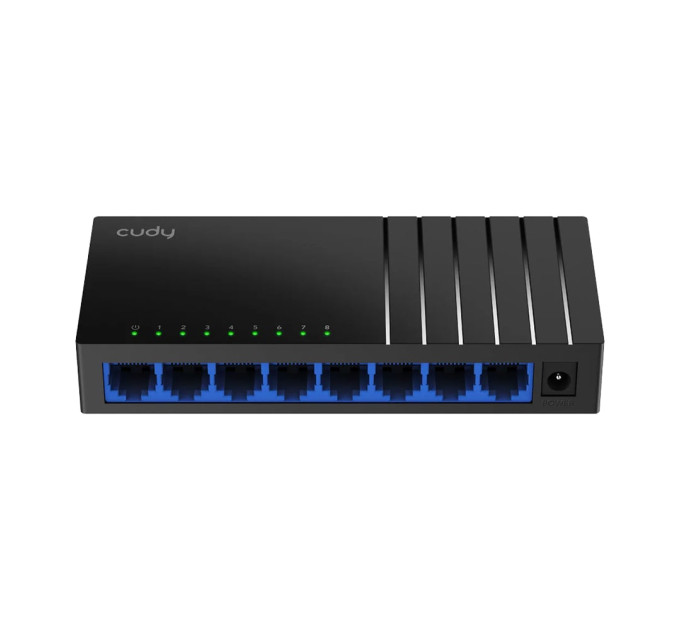 Коммутатор 8-портовый неуправляемый Cudy GS108D гигабитный