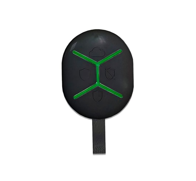 Брелок ITV U-Prox Keyfob B4 Black для керування охоронною системою U-Prox Брелок ITV U-Prox Keyfob B4 Black для керування охоронною системою U-Prox