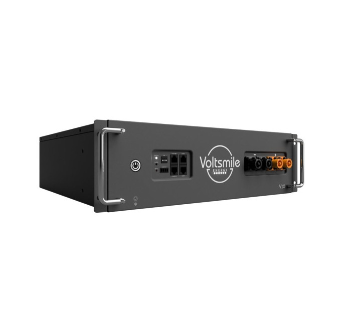 Акумуляторна батарея літій-залізо-фосфатна LiFePO4 51.2В 5120Втг Voltsmile V10 Classic монтаж в стійку 19"