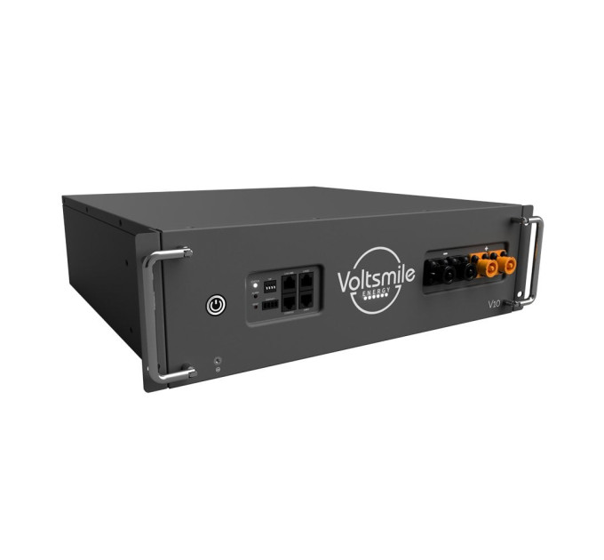 Акумуляторна батарея літій-залізо-фосфатна LiFePO4 51.2В 5120Втг Voltsmile V10 Classic монтаж в стійку 19"