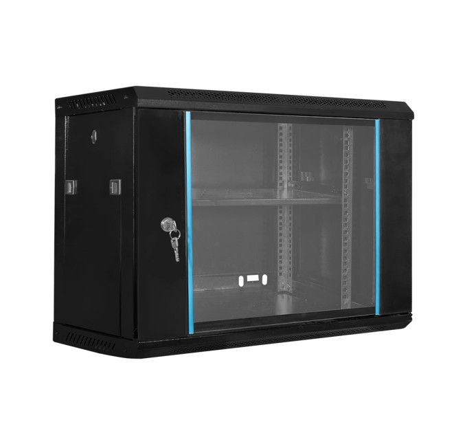 Комутаційна шафа E-NET 6U/600x600x350 Black