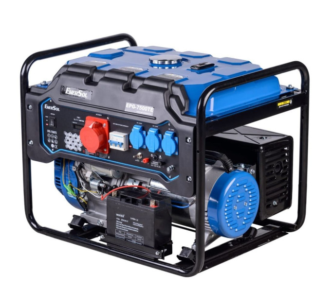 Генератор бензиновий 7 кВт EnerSol EPG-7500TE