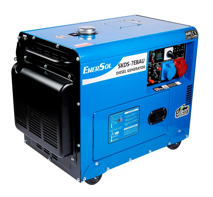 Генератор дизельний 6 кВт EnerSol SKD-7EBAU