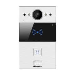 IP-видеопанель 2Mp Akuvox R20A-2 SIP со считывателем EM-Marine/Mifare/NFC, 2-проводное подключение