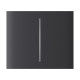 Кнопка Ajax CenterButton (2-gang) vertical graphite/графіт для Ajax LightSwitch vertical