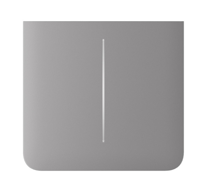 Кнопка Ajax SideButton (2-gang) vertical fog/дымная для Ajax LightSwitch vertical