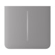 Кнопка Ajax SideButton (2-gang) vertical fog/дымная для Ajax LightSwitch vertical