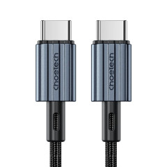 Кабель Choetech ХСС-1014 Black USB-C to USB-C PD60W 1.2m