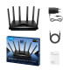 WiFi 7 Mesh-маршрутизатор 2.5G Cudy WR11000 трехдиапазонный BE11000