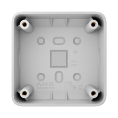 Коробка Ajax SurfaceBox [55] White для зовнішнього монтажу одного пристрою LightSwitch чи Outlet