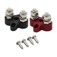 Двойной набор клемм M8 Victron Energy Dual Terminal Stud M8-linked set (1 red / 1 black)