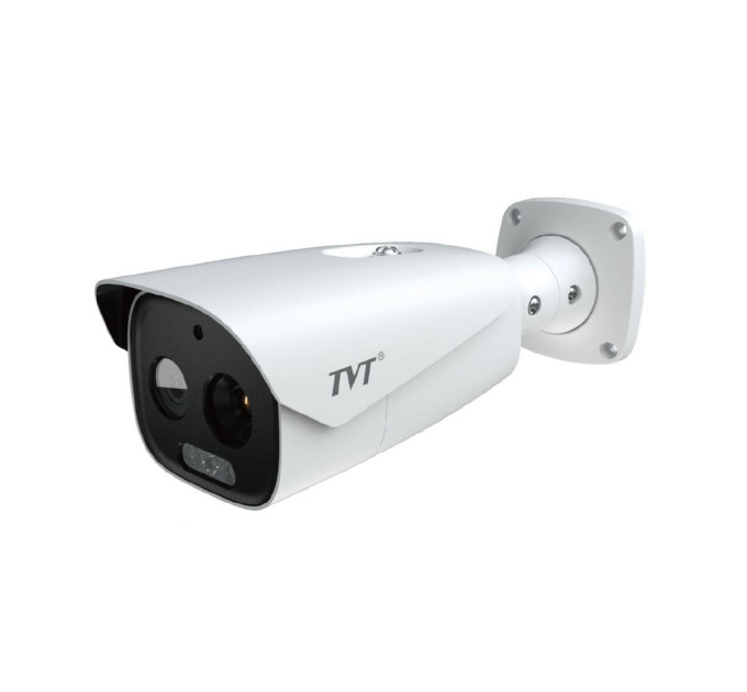Тепловізійна IP-відеокамера TVT TD-5463E1-VT2(9/PE) Thermal 640*512 f=9.1mm Optical 5Mp f=4mm