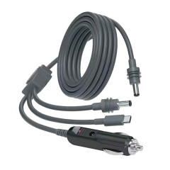 Кабель питания 3 в 1 для Starlink Mini E-NET автомобильный прикуриватель, DC Plug и USB Type-C Plug 5м