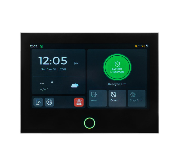 Комплект бездротової сигналізації Trinix TRX-4G-Kit(LCD)(WiFi) з WiFi та 4G LTE