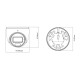 IP-відеокамера 4Mp TVT TD-9544S4L-A(D/PE/AW1) White f=2.8mm, ІЧ+LED-підсвічування, з мікрофоном