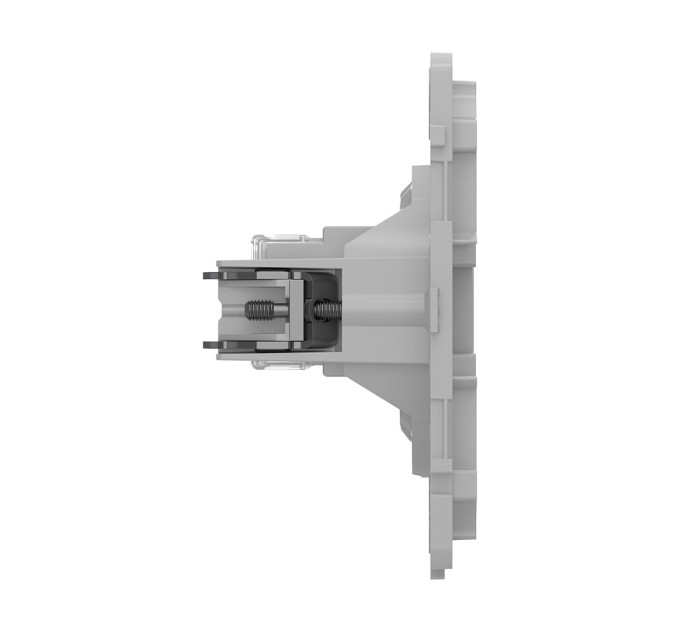 Механізм розетки Ajax OutletCore (LAN) vertical White для інтернет-розетки Outlet (LAN)